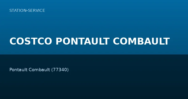 COSTCO PONTAULT COMBAULT