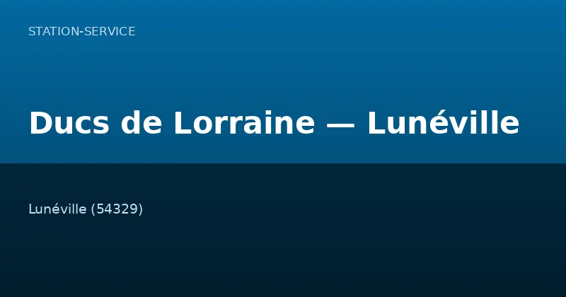 Ducs de Lorraine — Lunéville
