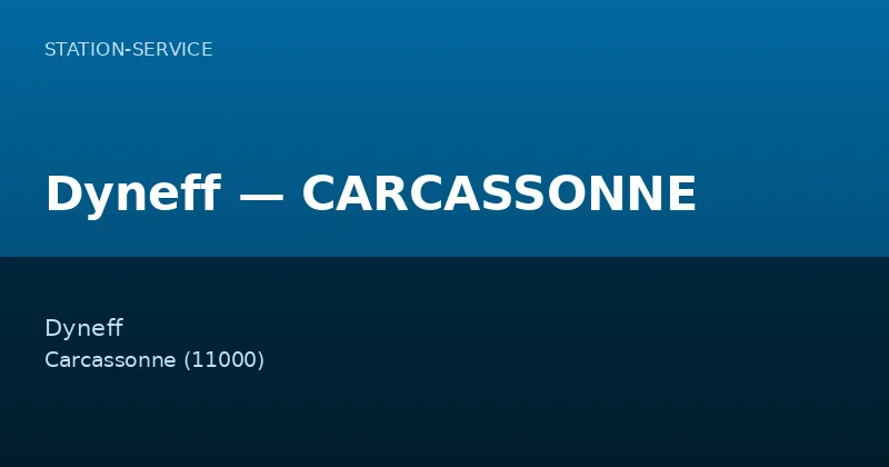 Dyneff — CARCASSONNE