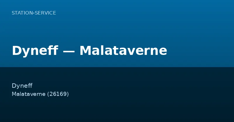 Dyneff — Malataverne