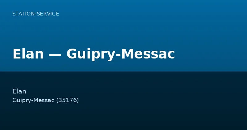 Elan — Guipry-Messac