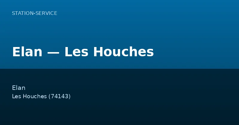 Elan — Les Houches