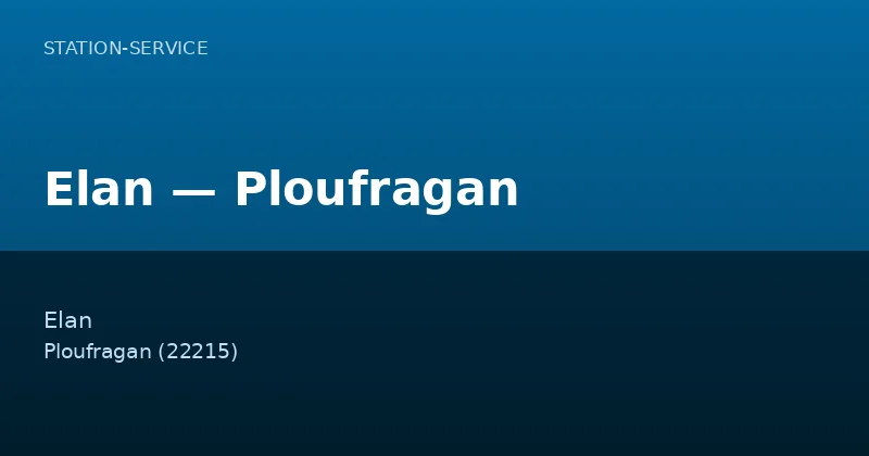 Elan — Ploufragan