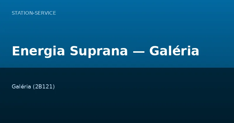 Energia Suprana — Galéria