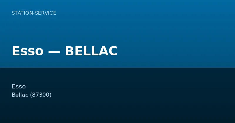Esso — BELLAC