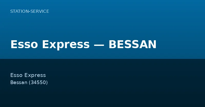 Esso Express — BESSAN