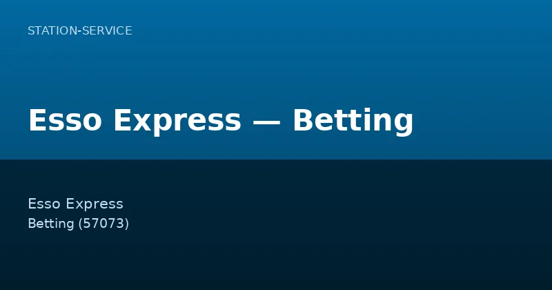 Esso Express — Betting