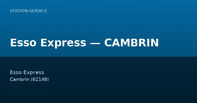 Esso Express — CAMBRIN
