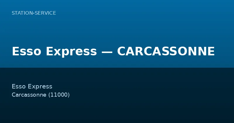 Esso Express — CARCASSONNE