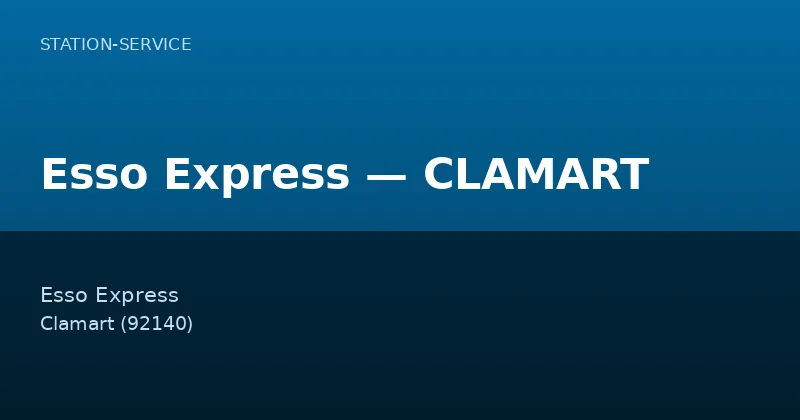 Esso Express — CLAMART