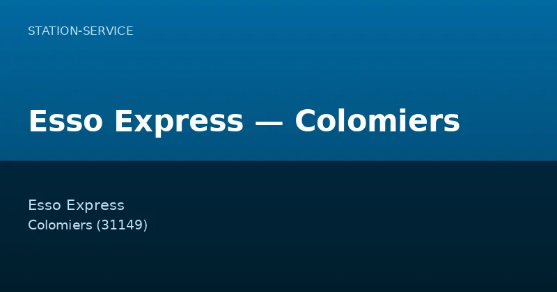 Esso Express — Colomiers