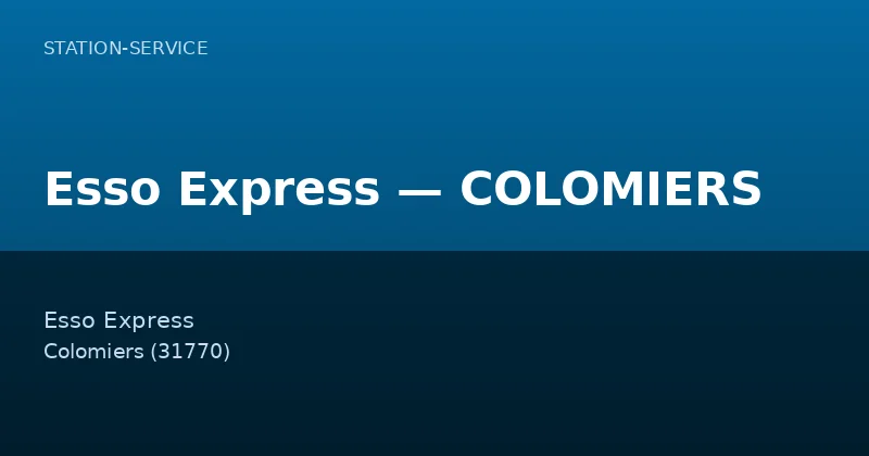 Esso Express — COLOMIERS