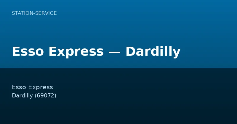 Esso Express — Dardilly