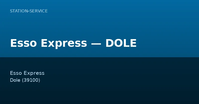 Esso Express — DOLE