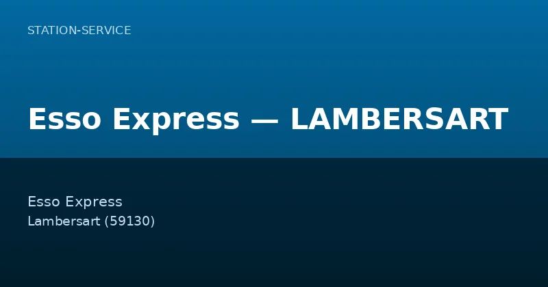 Esso Express — LAMBERSART