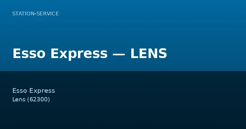 Esso Express — LENS