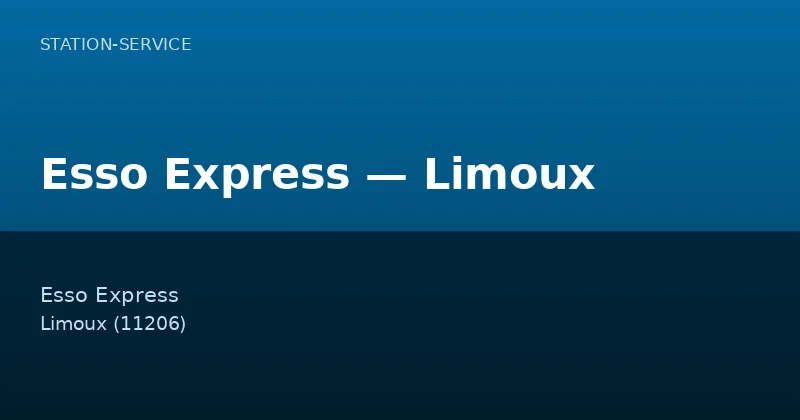 Esso Express — Limoux