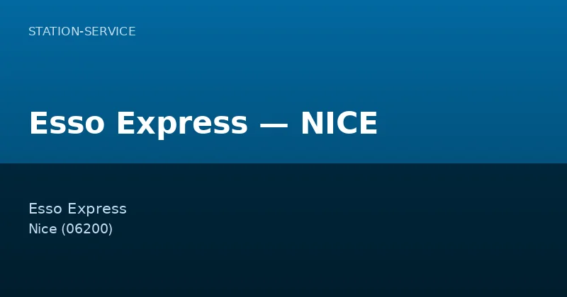 Esso Express — NICE