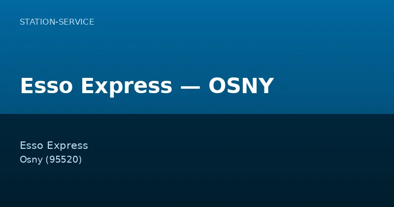 Esso Express — OSNY
