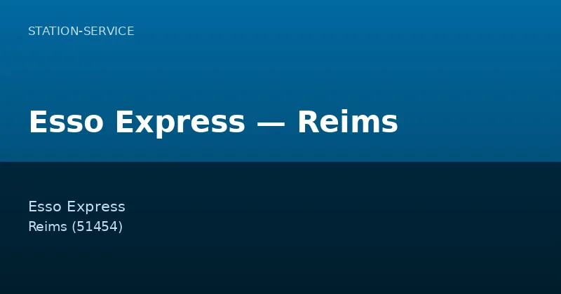 Esso Express — Reims