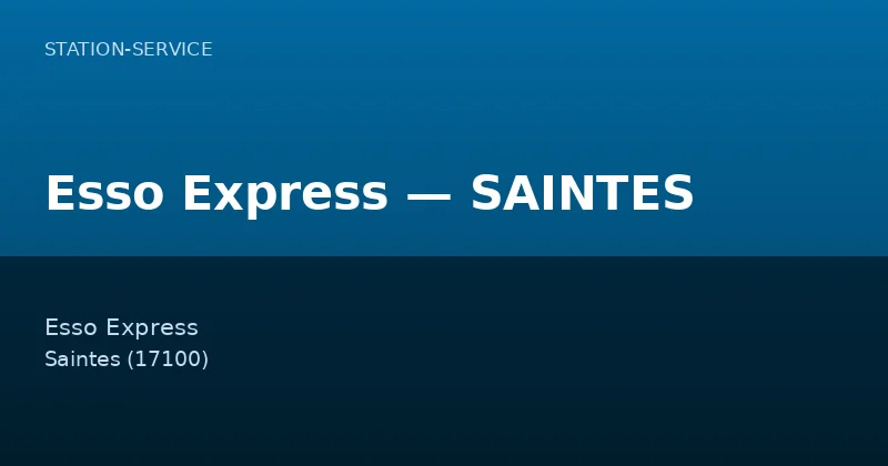 Esso Express — SAINTES