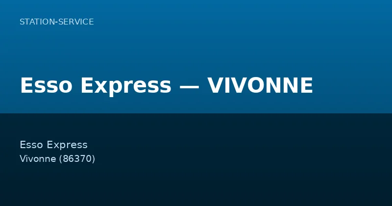 Esso Express — VIVONNE