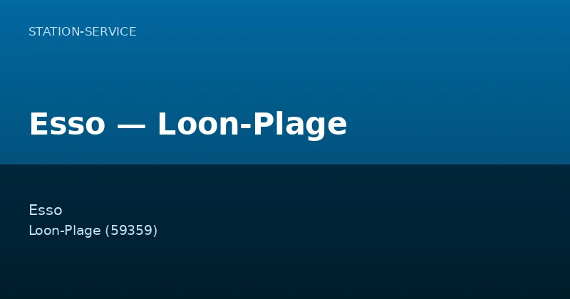 Esso — Loon-Plage