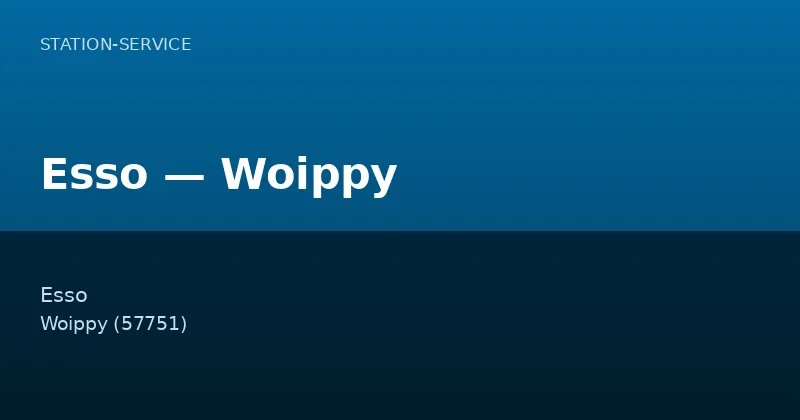 Esso — Woippy