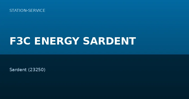 F3C ENERGY SARDENT