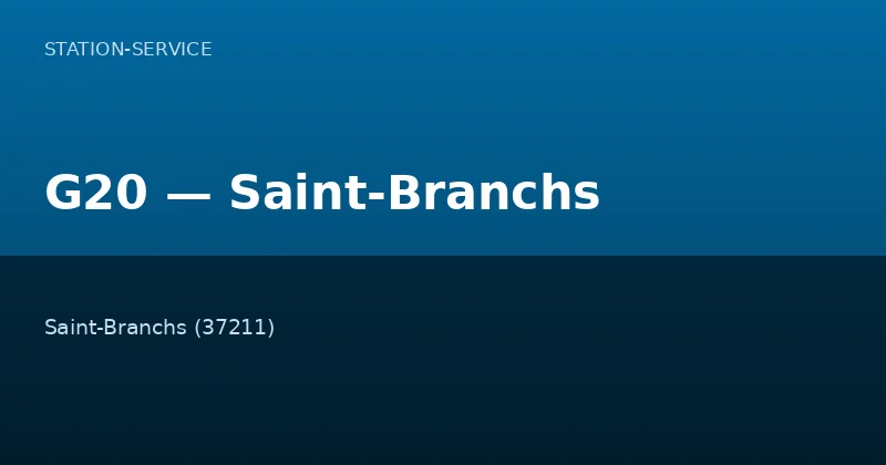 G20 — Saint-Branchs