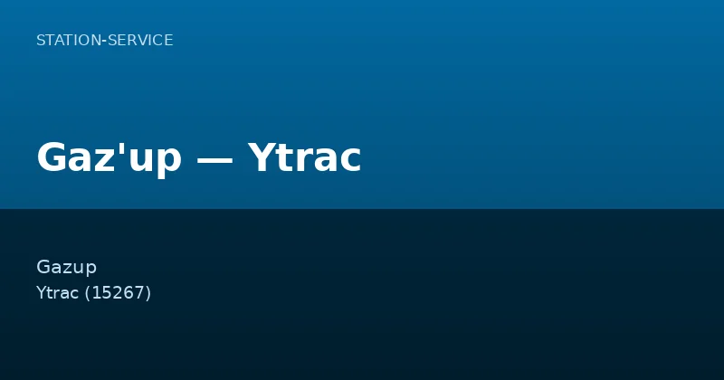 Gaz'up — Ytrac