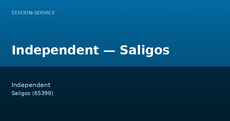 Independent — Saligos