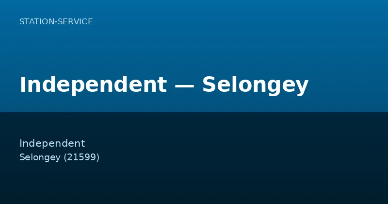 Independent — Selongey