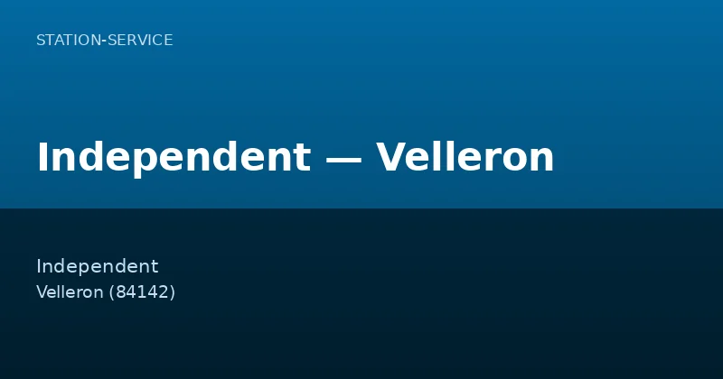 Independent — Velleron