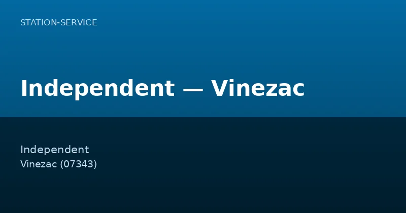 Independent — Vinezac