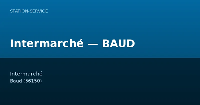 Intermarché — BAUD