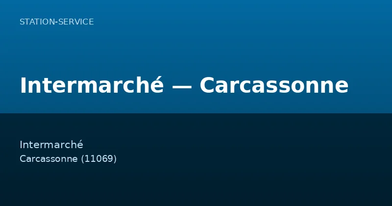 Intermarché — Carcassonne