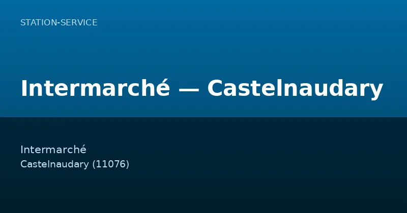 Intermarché — Castelnaudary