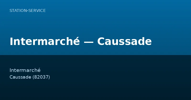 Intermarché — Caussade