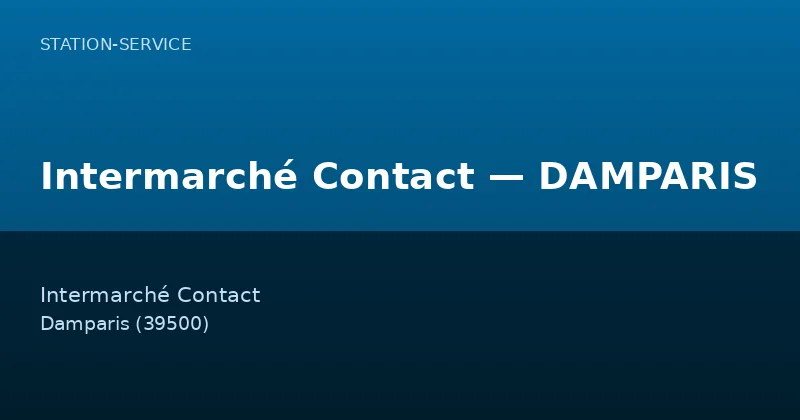 Intermarché Contact — DAMPARIS