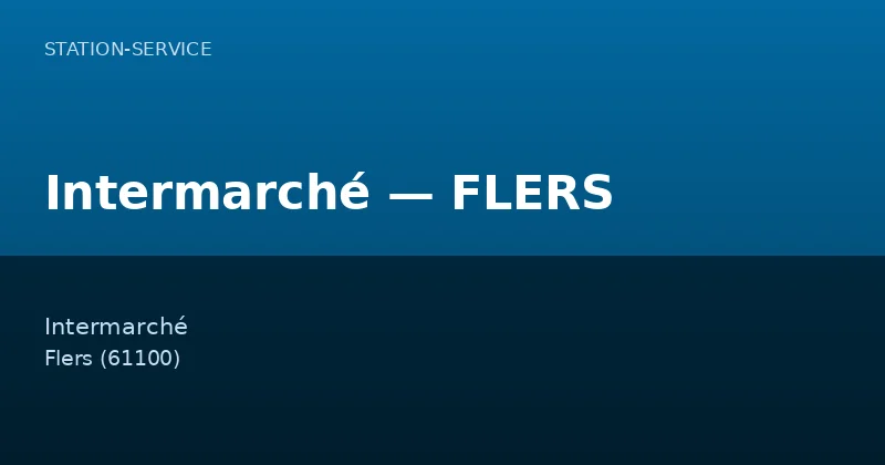 Intermarché — FLERS