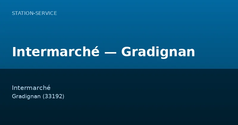 Intermarché — Gradignan