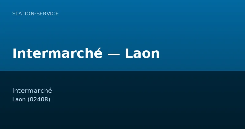 Intermarché — Laon