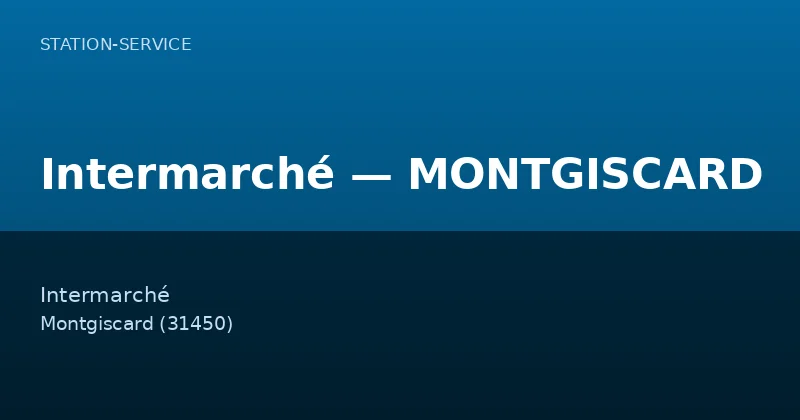 Intermarché — MONTGISCARD