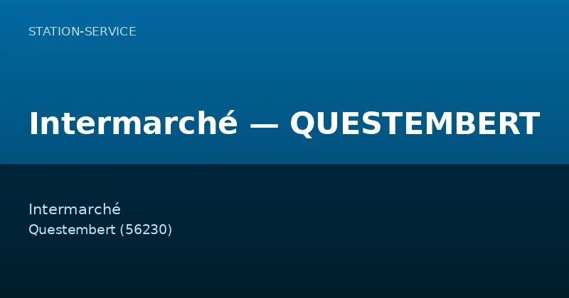 Intermarché — QUESTEMBERT