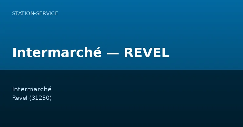 Intermarché — REVEL