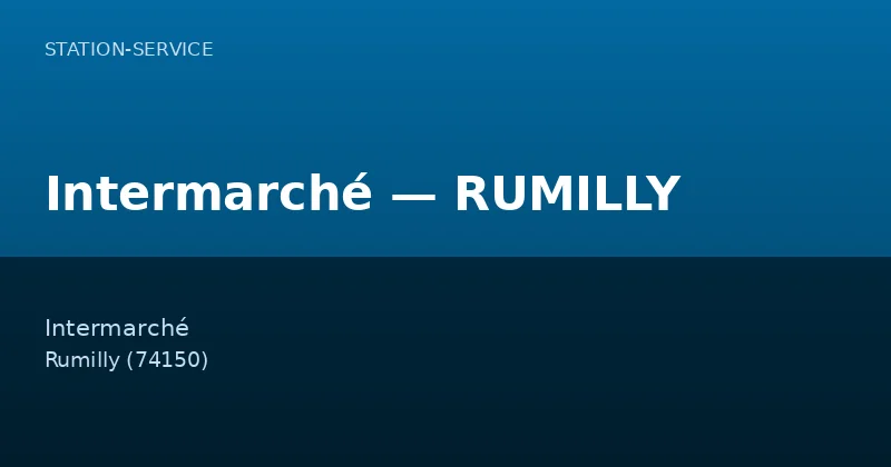 Intermarché — RUMILLY