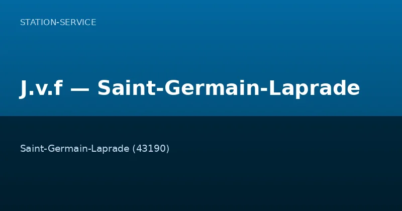J.v.f — Saint-Germain-Laprade