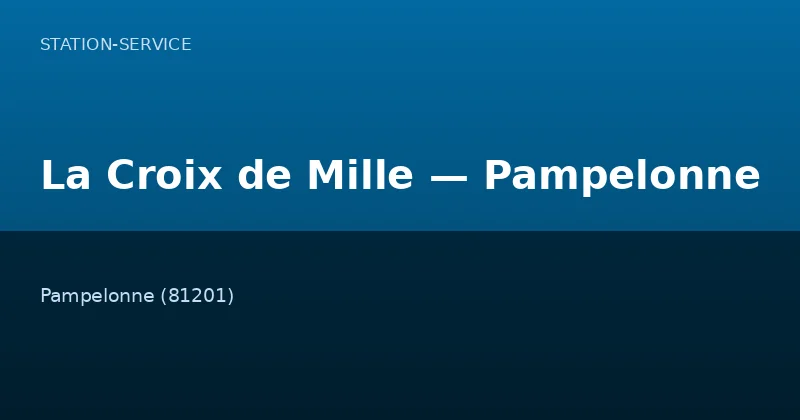 La Croix de Mille — Pampelonne