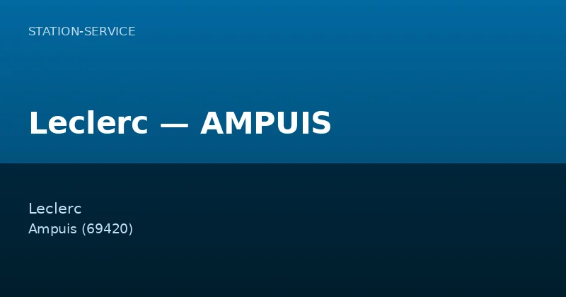 Leclerc — AMPUIS